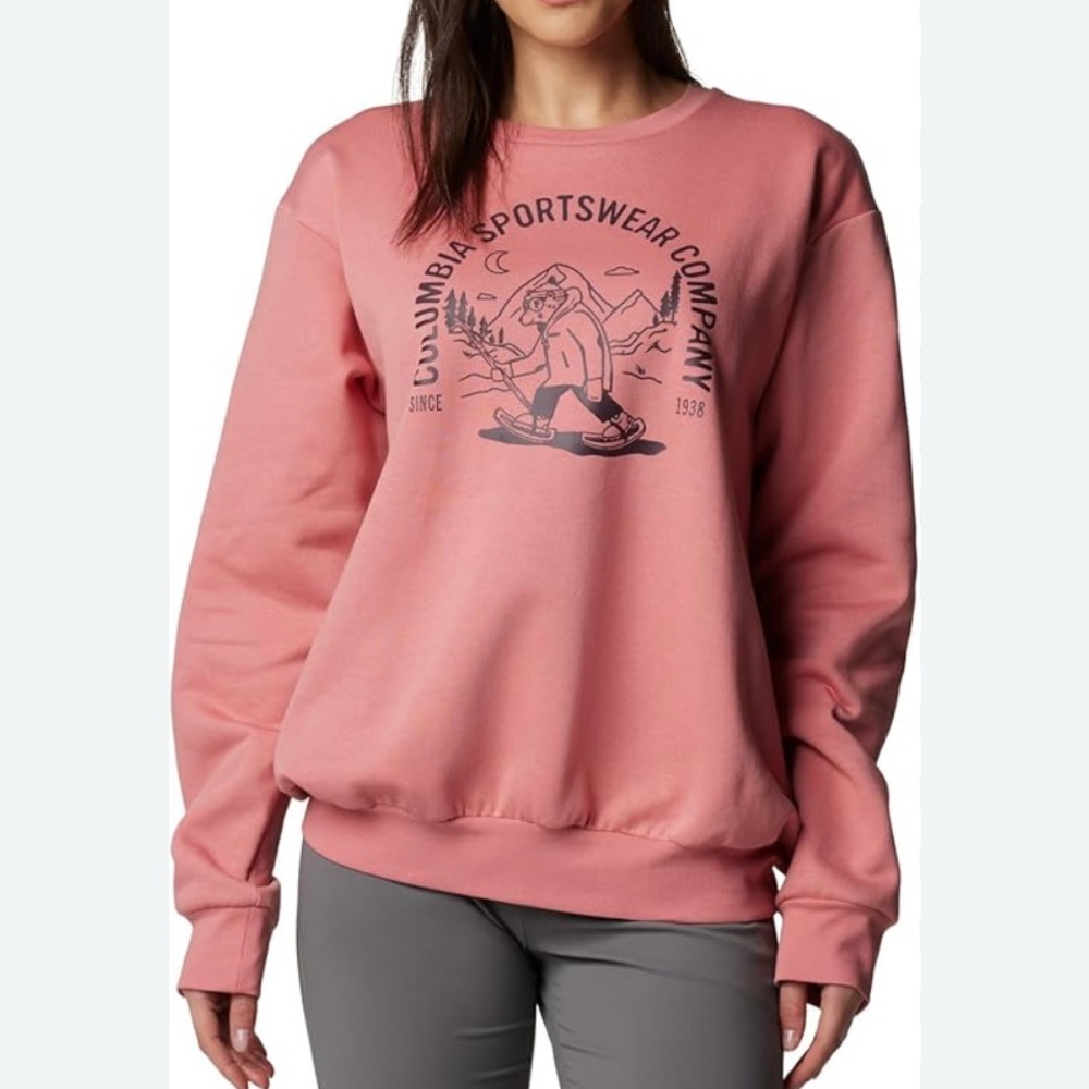Columbia Sportswear Rose Graphic Crewneck sweatshirt Size Medium